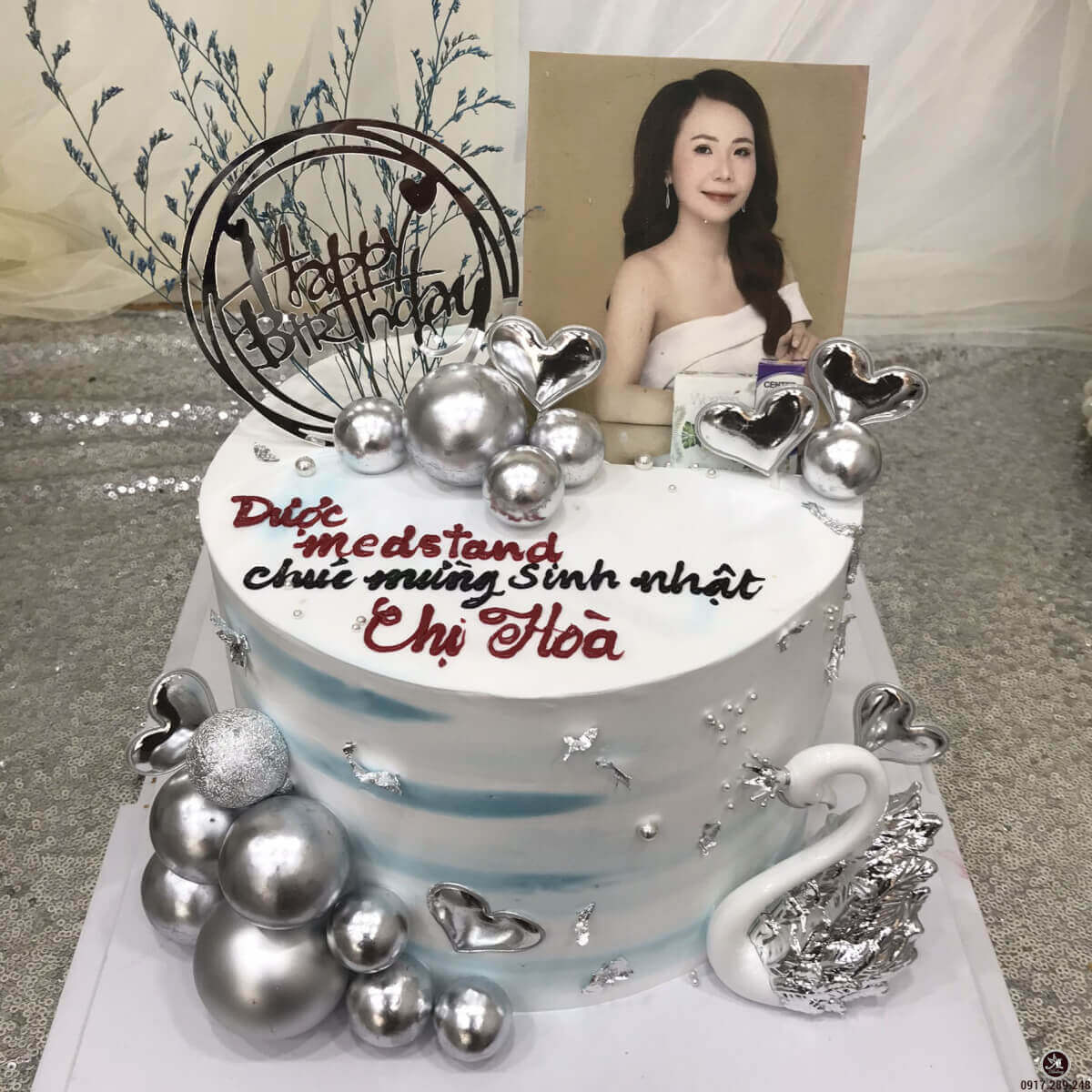 Banh Kem Sinh Nhat Cute Voi Hinh Anh 2