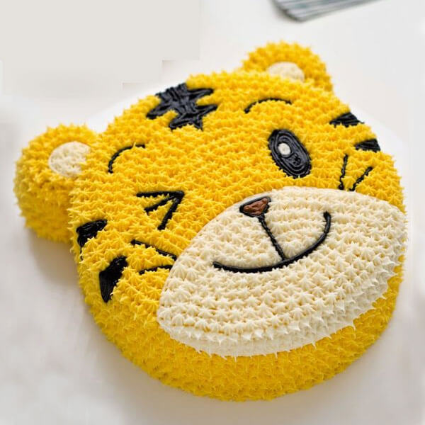 Mau banh sinh nhat hinh ho cute